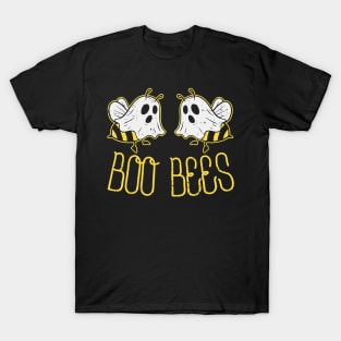 Boo Bees Funny Halloween Matching Couple Costume T-Shirt